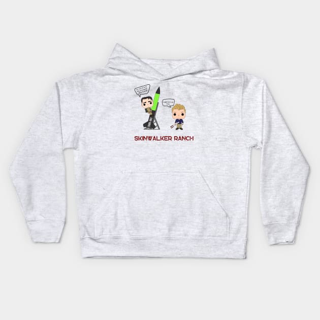 Rocket Eric and Travis Kids Hoodie by TeawithAlice